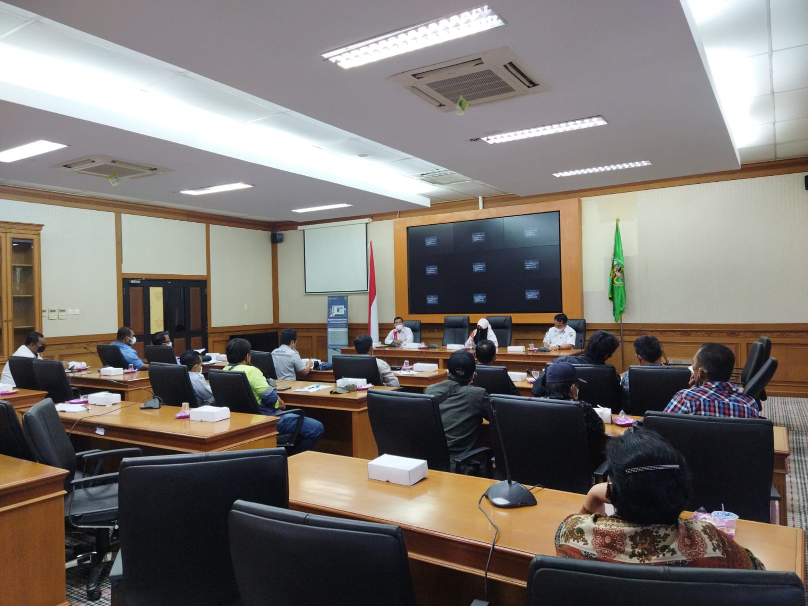 Rapat Koordinasi Bantuan Pipanisasi untuk Kampung Muara Bunyut. Enam Perusahaan Melalui dan CSR Siap Bantu Air Bersih